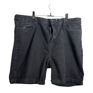 Celebrity Pink Women's Black Jean Shorts 20w